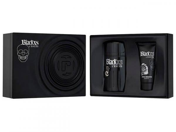 Paco Rabanne Black XS LExcès Coffret - Perfume Masculino Edt 100ml + Shower Gel