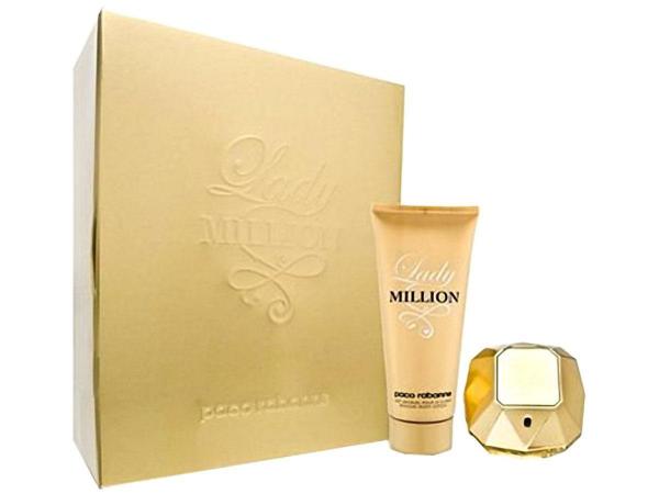 Paco Rabanne Coffret Lady Million Perfume Feminino - Eau de Parfum 50 Ml + Loção Corporal 100 Ml