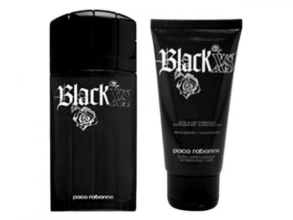 Paco Rabanne Coffret Perfume Masculino - Black XS Edt 100ml + Gel de Banho 150ml