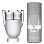 Paco Rabanne Invictus Kit Perfume Masculino Eau de Toilette 100ml + Desodorante 150ml