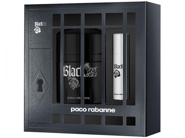 Paco Rabanne Kit Black XS Perfume Masculino - Eau de Toilette 50ml + Perfume 15ml