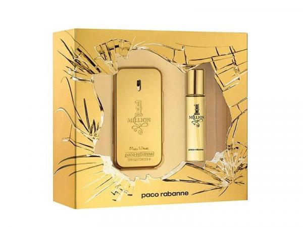 Paco Rabanne Kit de Perfume Masculino 1 Million - Edt 50ml + Miniatura 15ml