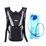 Pacote de hidratação Mochila de água Mochila Saco bicicleta / caminhadas bolsa de escalada + 2L Bexiga de hidratação