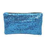 Pacote Envelope Zipper Mulheres Moda Dazzling Glitter Sparkling Bling Sequins Handbag