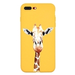 Padrão girafa anti-queda soft shell casefull celular edge R1731-YT