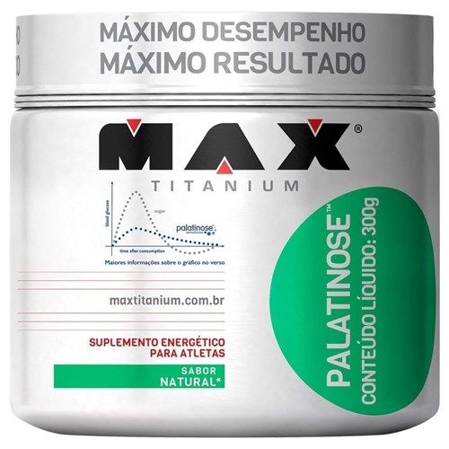 Palatinose 100% Pura 300G - Max Titanium (UVA)