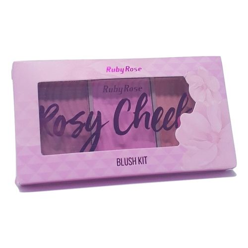 Paleta Blush Rosy Cheek Ruby Rose Hb6111