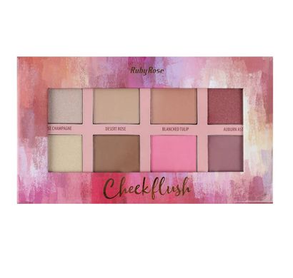 Paleta Cheek Flush 7507 - Ruby Rose