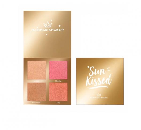 Paleta de Blush e Contorno Sun Kissed 28g Mari Maria Makeup - 1 Unidade