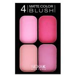 Paleta de Blush Matte 4 Cores Nicka New York Cbm01