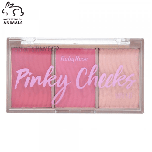 Paleta de Blush Pinky Cheeks - Ruby Rose - Hb6111-1