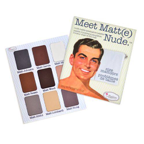 Paleta de Maquiagem Meet Matt (e) Nude Eye Shadow Palette - The Balm