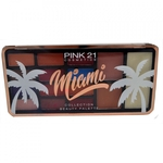 Paleta de Maquiagem Pink 21 Miami