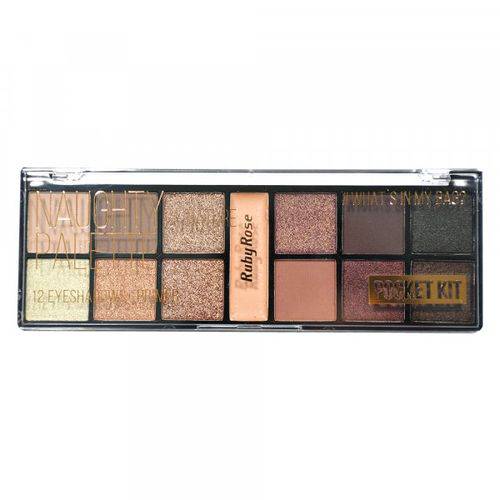 Paleta de Sombra Naughty By Nature Ruby Rose Hb-9942