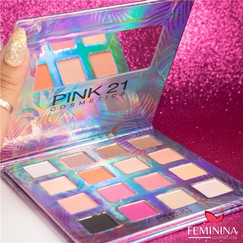 Paleta de Sombras Inspire Girls Pink 21