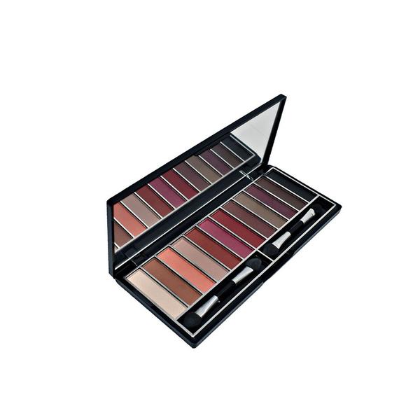Paleta de Sombras Luisance Day By Day 12 Unid Cor B - 12g