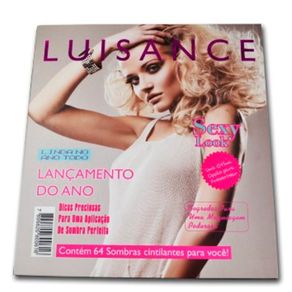 Paleta de Sombras Luisance Embalagem de Revista G L693 1un