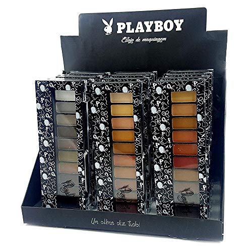 Paleta de Sombras Matte 10 Cores Playboy HB89568-A