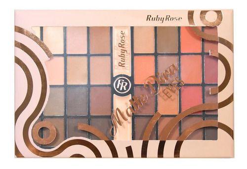 Paleta de Sombras Matte Diva Eyes Hb-9974 - Ruby Rose