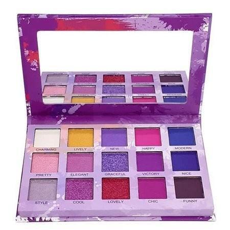 Paleta de Sombras Spotlight Eyeshadow Purple - Luisance