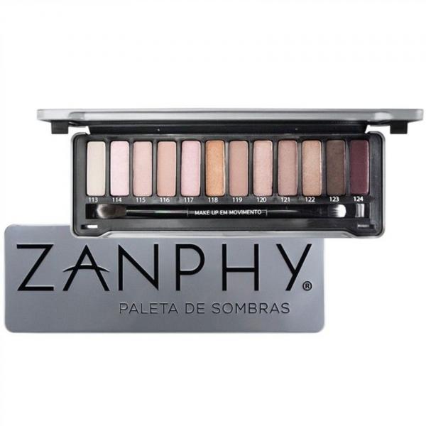 Paleta Metallic Pack Zanphy - Prata - Zanphy Makeup