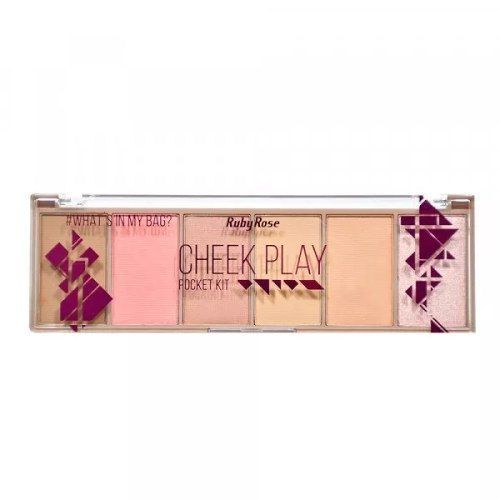 Paleta Pocket - Cheek Play - Ruby Rose - Hb-7515