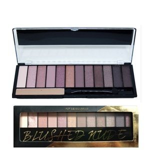 Paleta Sombras Blushed Nude Ruby Rose 12 Cores.