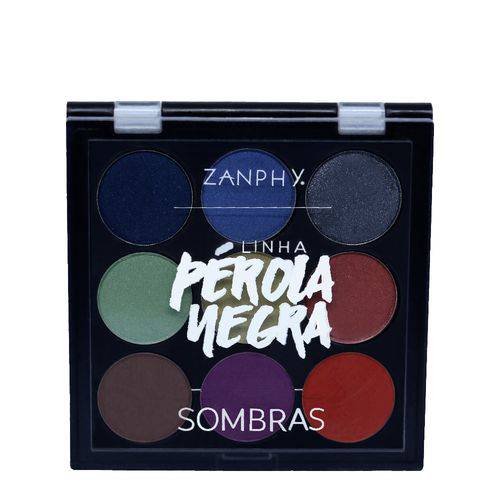 Paleta Sombras Zanphy 2 Enzi 9 Pn Tons Coloridos Maquiagem