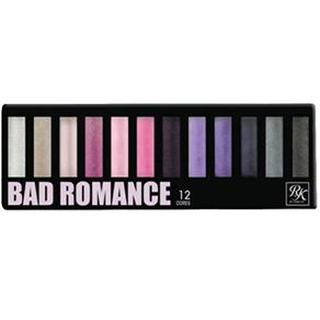 Paletas de Sombras Ruby By Kiss New York - Bad Romance com 12 Cores