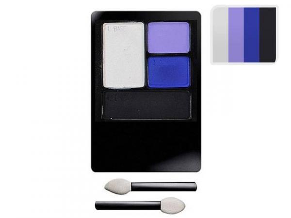 Palheta de Sombras Compacta Expert Wear Quad - Cor Electric Blue - Maybelline