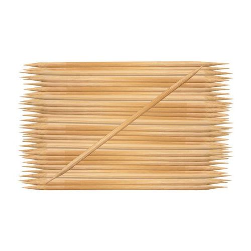 Palitos de Manicure Descartáveis com Duas Pontas (bambu)