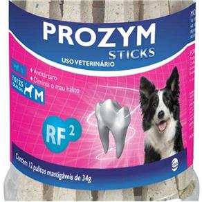 Palitos Mastigáveis Ceva Prozym Sticks para Limpeza e Higiene Bucal dos Cães de 10kg a 25kg - 34 G