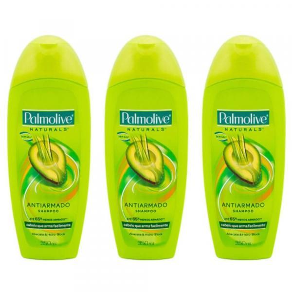 Palmolive Anti Armado Shampoo 350ml (Kit C/03)