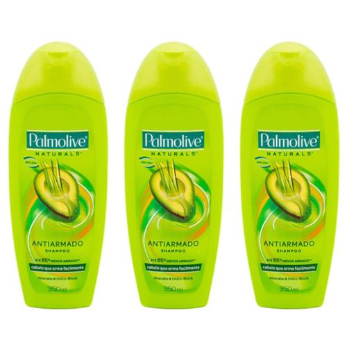 Palmolive Anti Armado Shampoo 350ml (kit C/03)