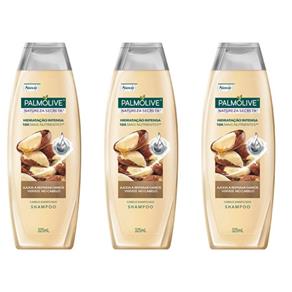 Palmolive Castanha Shampoo 325ml - Kit com 03