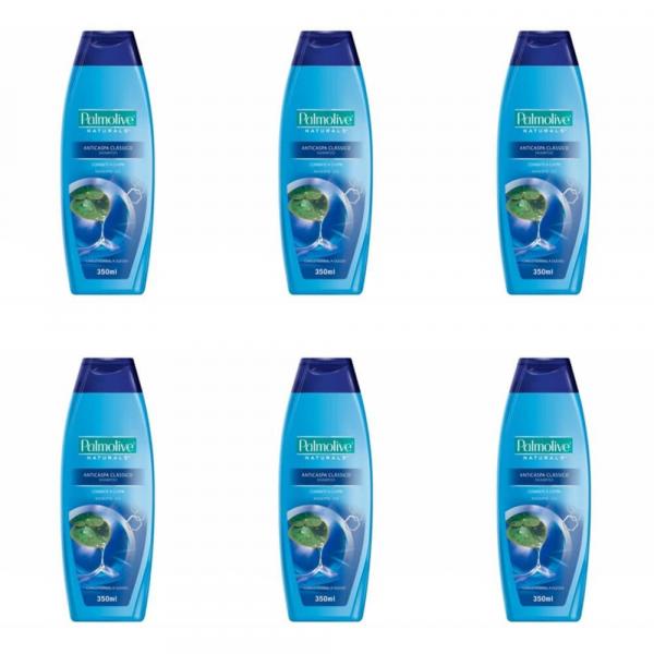 Palmolive Classic Shampoo Anticaspa 350ml (Kit C/06)