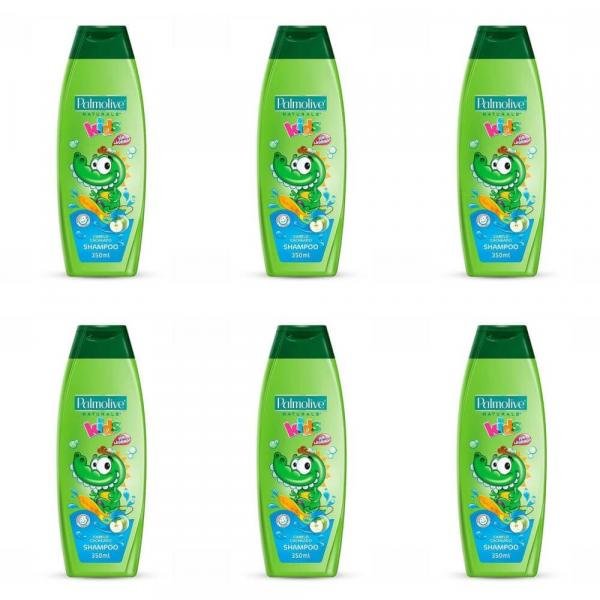 Palmolive Kids Cachos Shampoo Infantil 350ml (Kit C/06)