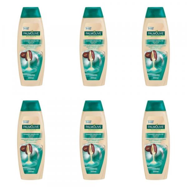 Palmolive Naturals Cuidado Absoluto Shampoo 350ml (Kit C/06)