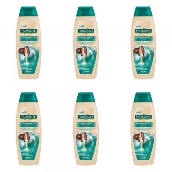 Palmolive Naturals Cuidado Absoluto Shampoo 350ml (Kit C/06)
