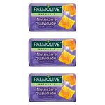 Palmolive Naturals Nutrição e Suavidade Sabonete Geléia Real 85g (kit C/03)