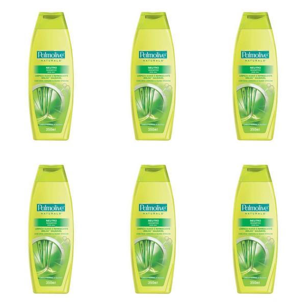 Palmolive Neutro Shampoo 350ml (kit C/06)