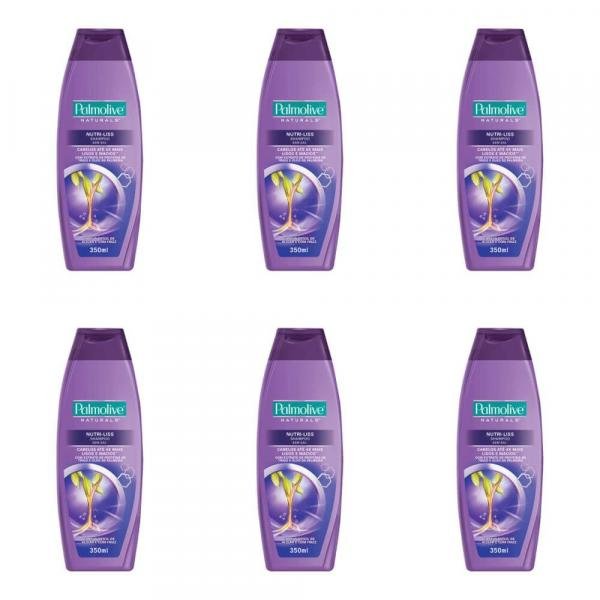 Palmolive Nutri Liss Shampoo 350ml (Kit C/06)