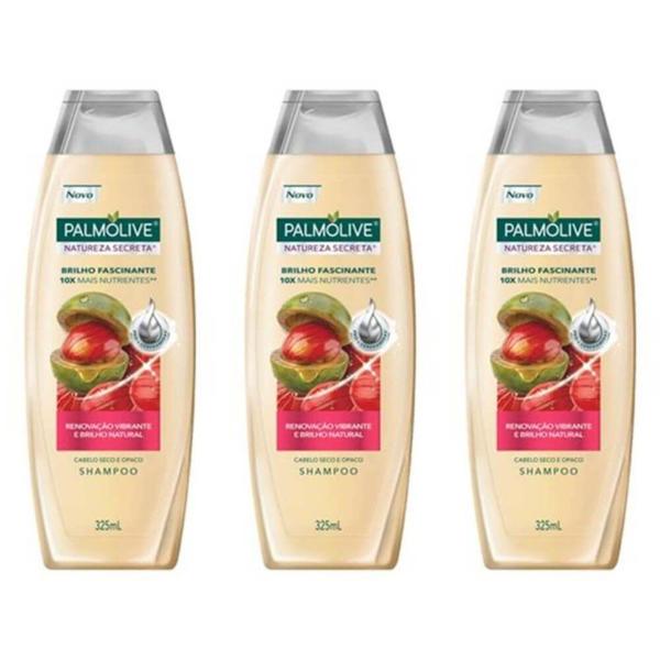 Palmolive Ucuuba Shampoo 325ml (Kit C/03)