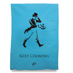 Pano de Prato Keep Cooking Azul