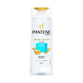 Pantene Brilho Extremo Shampoo 200ml - Kit com 03