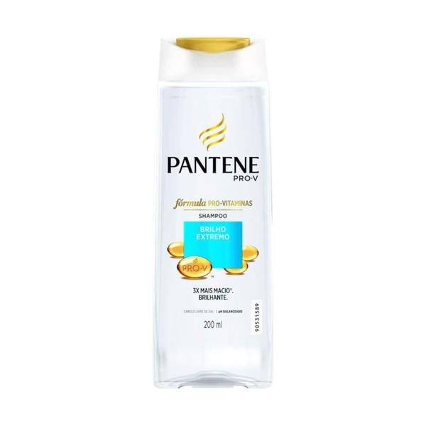 Pantene Brilho Extremo Shampoo 200ml