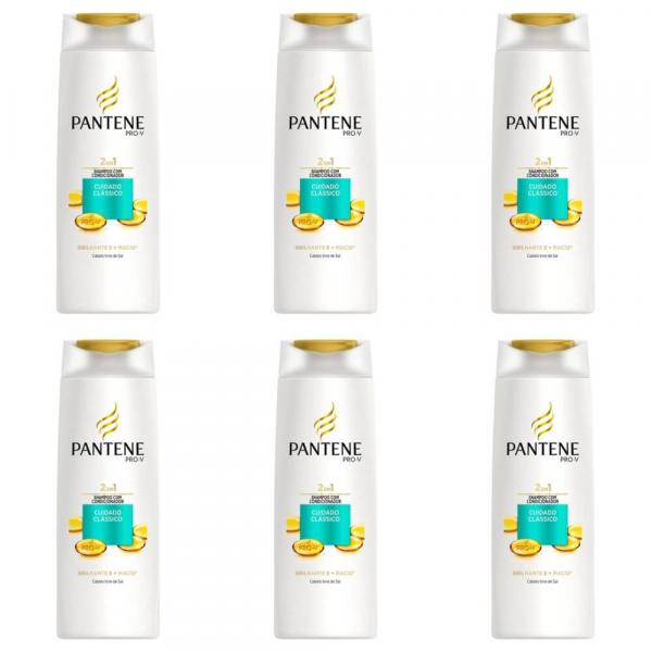 Pantene Cuidado Clássico Shampoo 2em1 400ml (Kit C/06)
