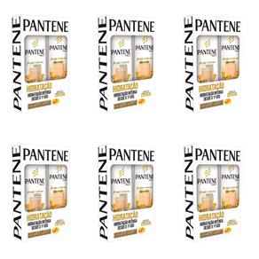 Pantene Hidratação Shampoo + Condicionador 175ml - Kit com 06