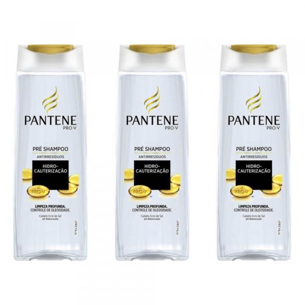 Pantene Hidrocauterização Pré Shampoo Antirresíduos 400ml (Kit C/03)