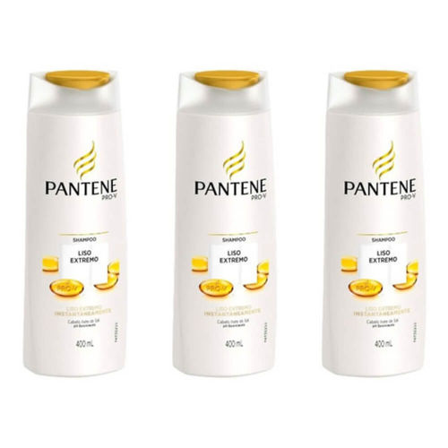 Pantene Liso Extremo Shampoo 400ml (kit C/03)
